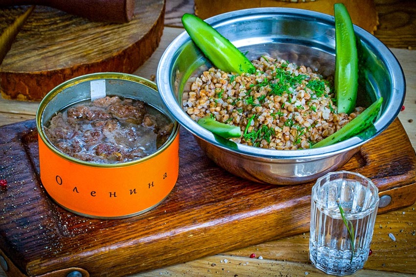 еда в командировку питание полевые условия организация поход каша с мясом